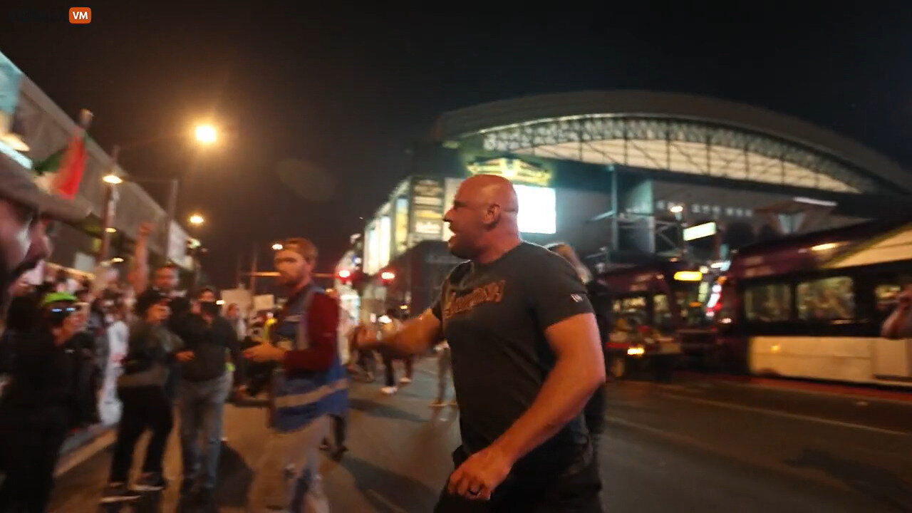 Some Pro-Hamas Supporters Showed Up Outside The World Series, Some Patriots Did Not Appreciate It