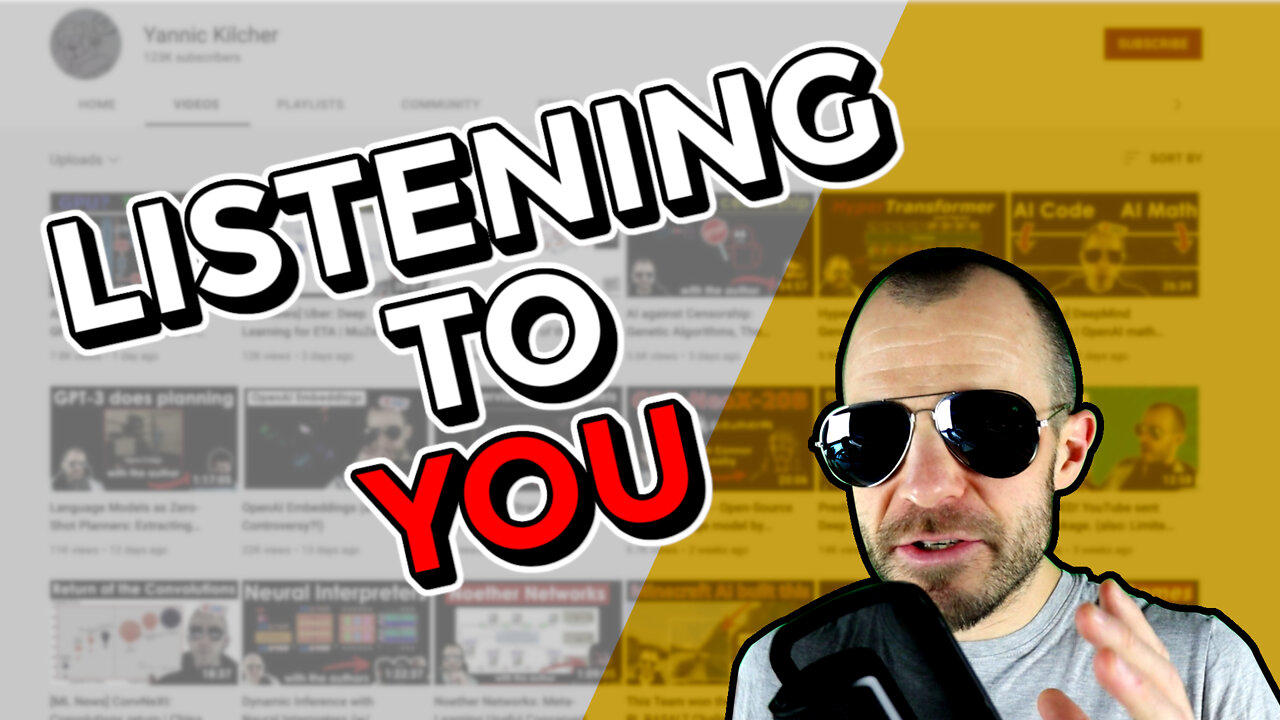 Listening to You! - Channel Update (Author Interviews)