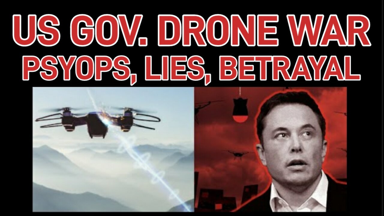 Government Drone War On US Citizens is Testing Their Level of Stupidity. THEY ARE LYING