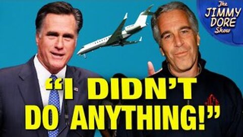 Mitt Romney ADMITS He Flew On Epstein’s Plane!