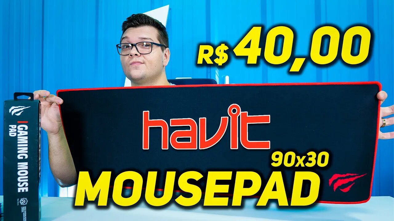 MOUSEPAD GIGANTE SUPER BARATO E O MAIS VENDIDO DA AMAZON! Havit - HV-MP830