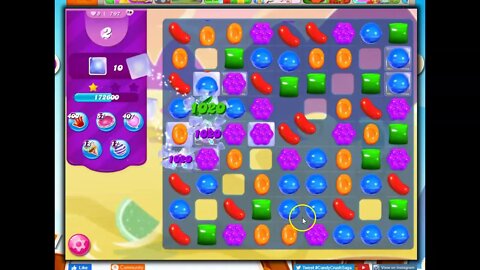 Candy Crush Level 797 Audio Talkthrough, 21 Moves 0 Boosters