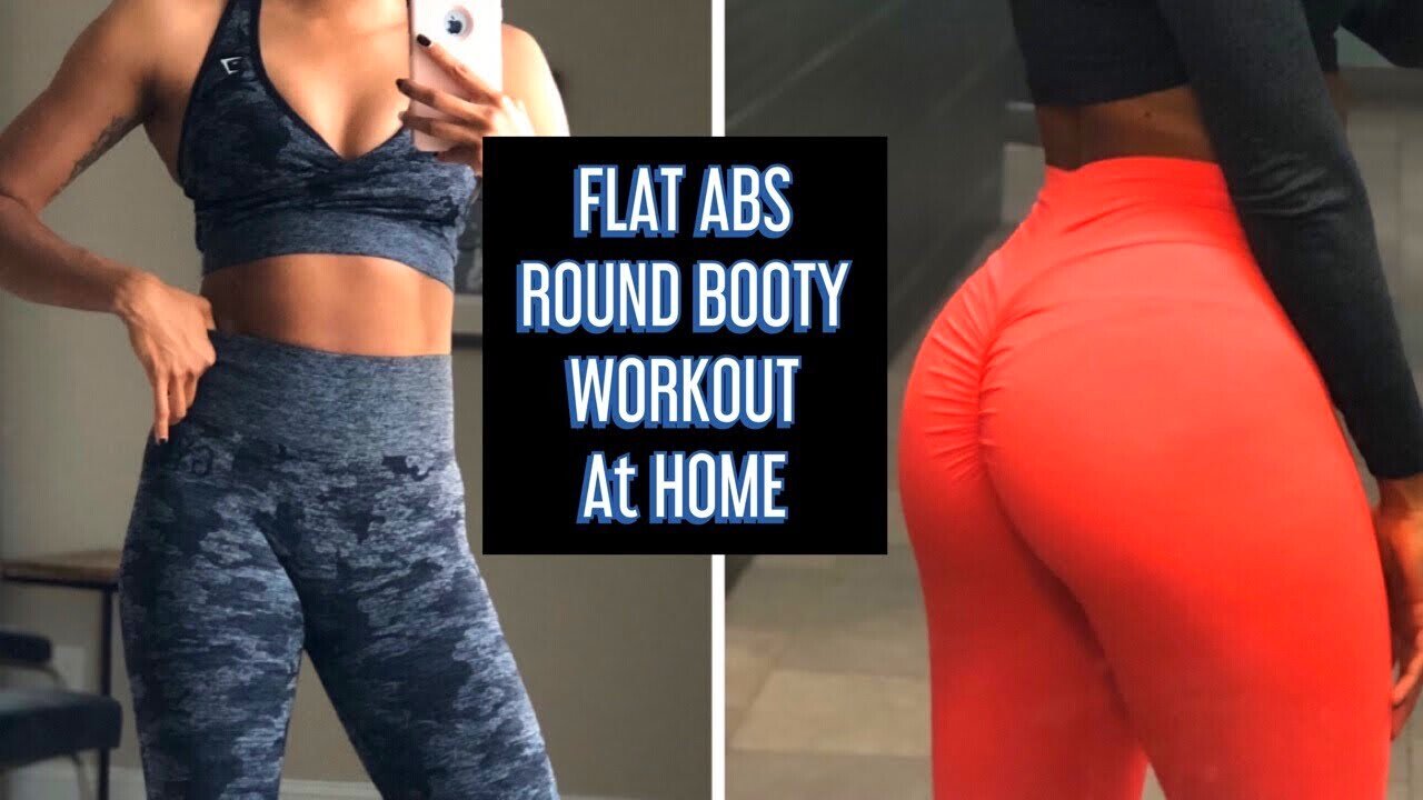 15 Minute Workout for Beginners at Home - Toned Abs & Buns: Hourglass Body HIIT with Timer and Music