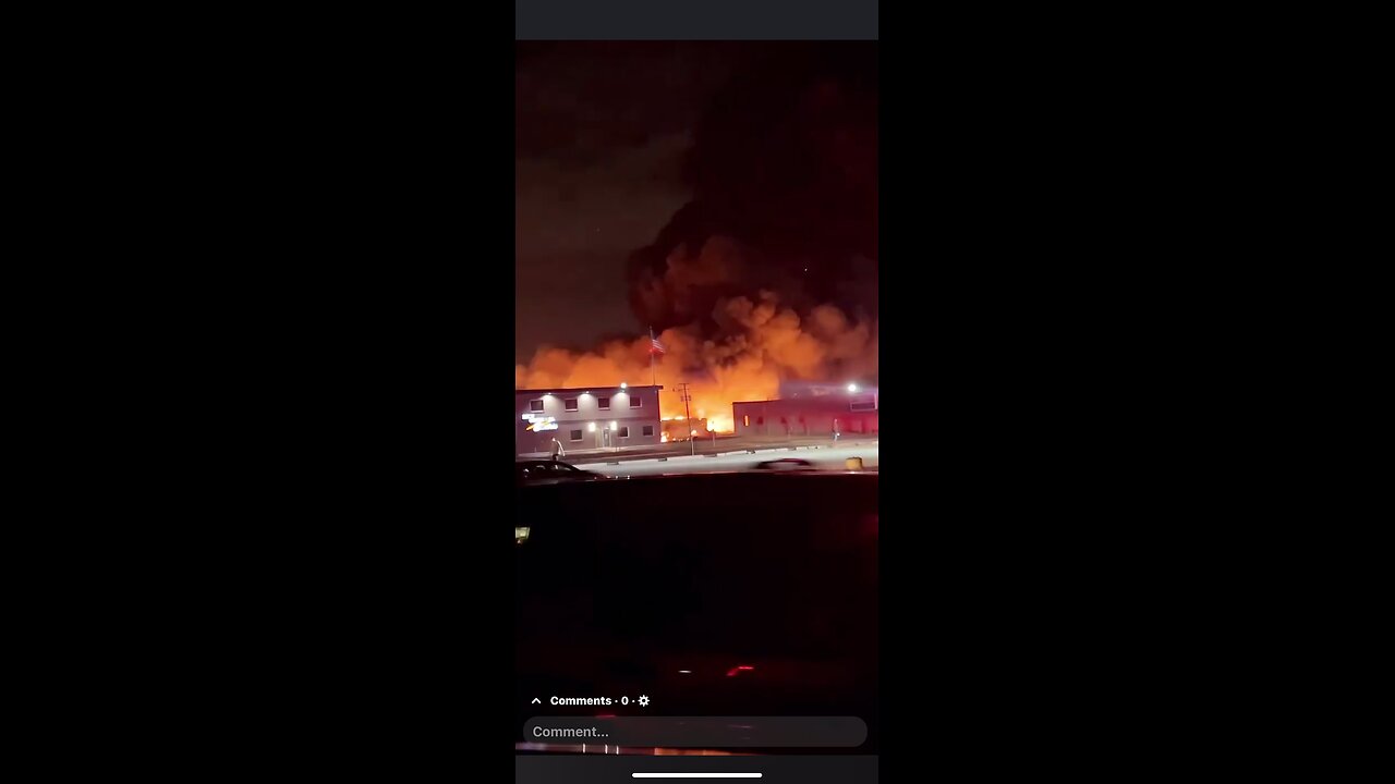 Warehouse In Metro Detroit Blows Up