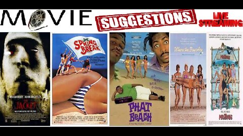 Monday Movie Suggestions ft. The Jacket, Spring Break, Phat Beach, Where the Boys Are, Meatballs