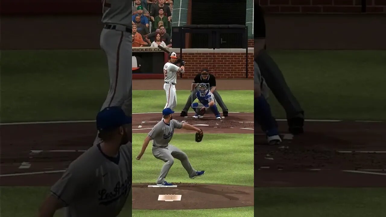 announcer's jinxes it mlbtheshow23gameplay #gaming #ps5 #dodgers #orioles #mlb