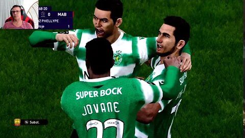 PES2021#15 QUE GRANDE JOGO COM O SPORTING