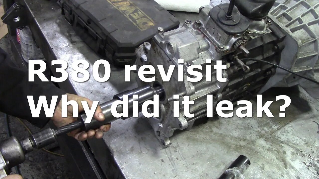 R380 revisit to the leaking box. What was the problem?