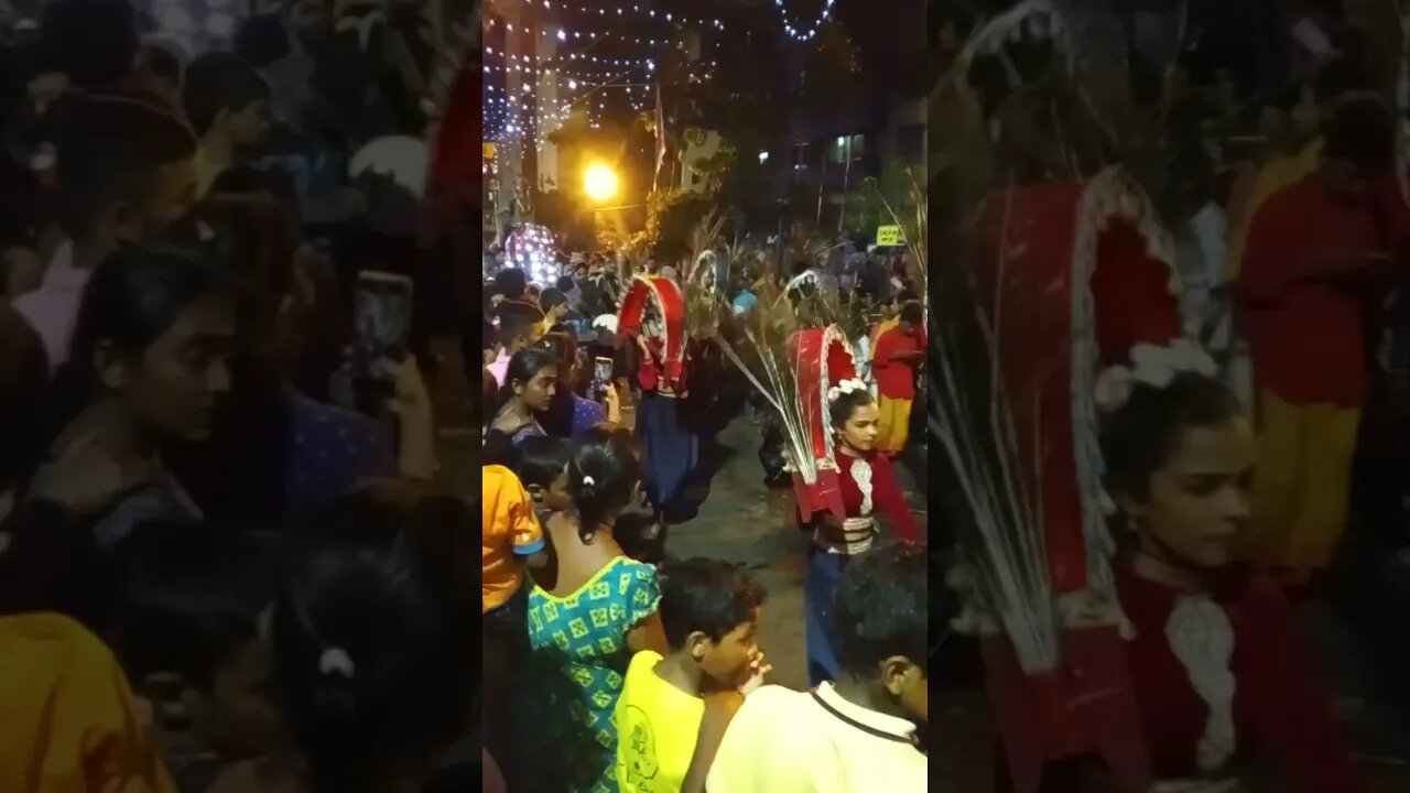 Kawadi Dancing Hindu ceremony