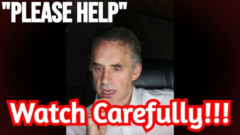 Watch Carefully: Jordan Peterson is definitely trying to tell us Something!!