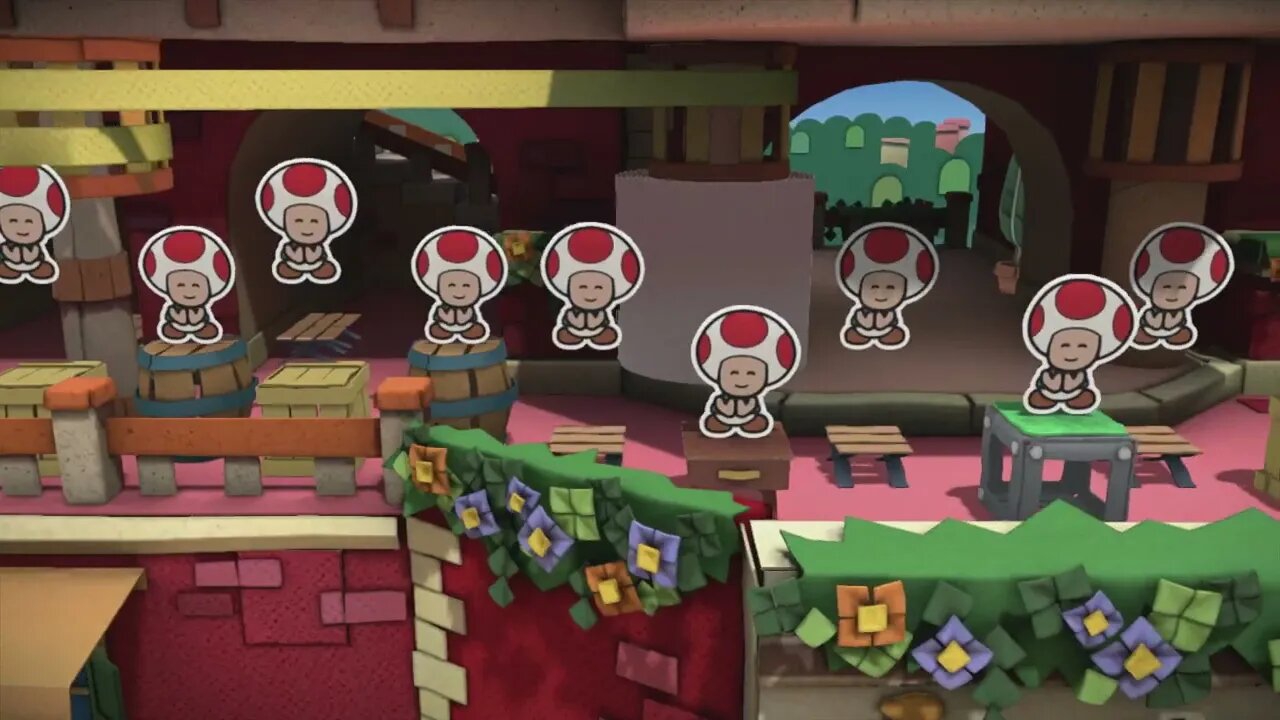 Paper Mario Color Splash 100% Play Through #15 Mustard Cafe 1st Visit (No Commentary)