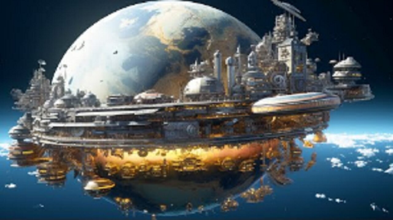 In Future, A Trillion-Ton Machine From Another Galaxy Invades Earth