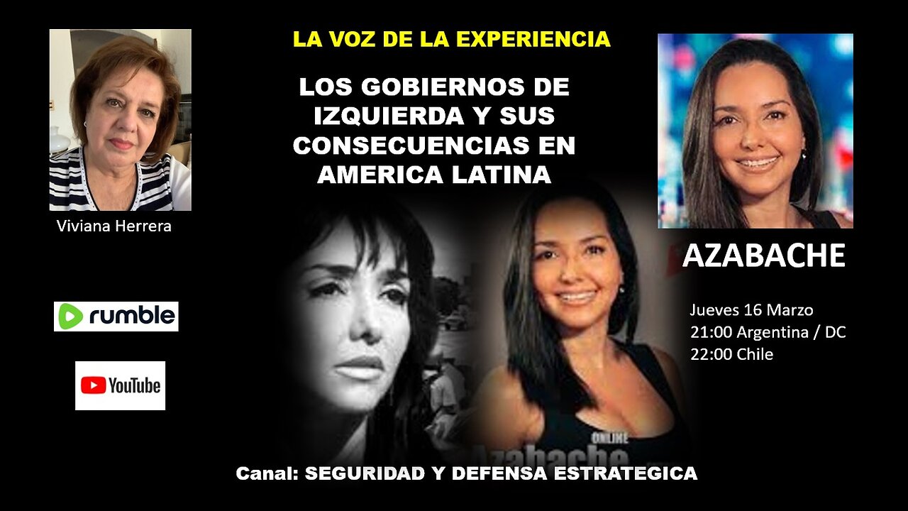 AZABACHE: LOS GOBIERNOS DE IZQUIERDA Y SUS CONSECUENCIAS EN AMERICA LATINA