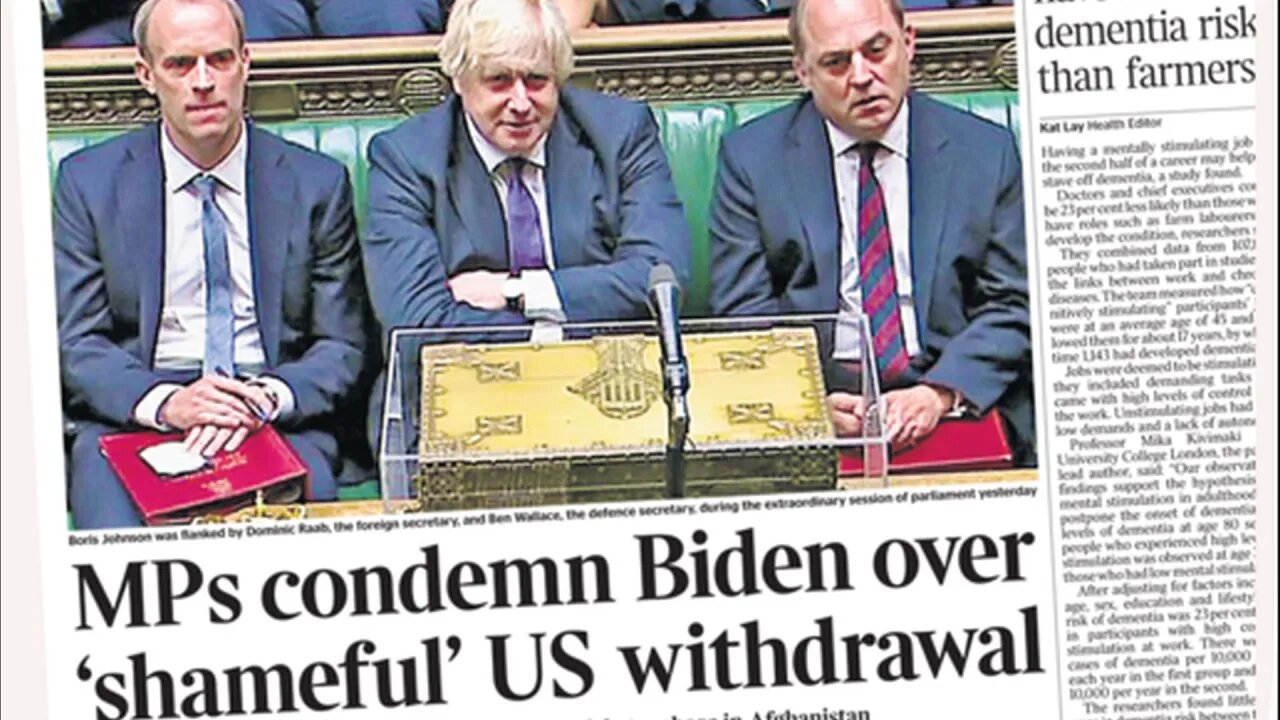 Joey Biden Afghanistan "Press Conference"