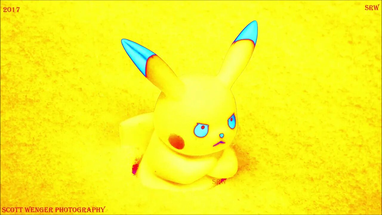 Pikachu Yellow power - Scott Wenger Photography - Pika yellow