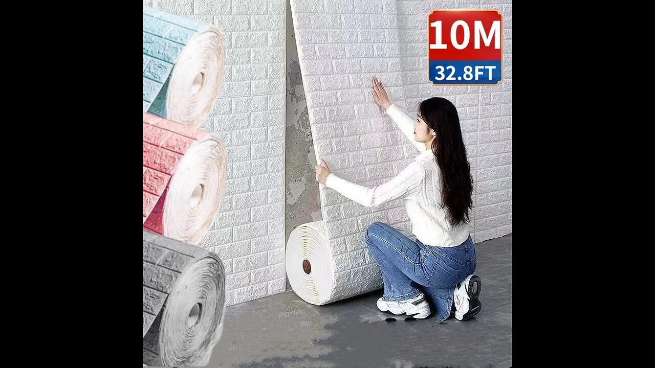 10m 3D Wallpaper Stickers Roll Panel | #AliExpress #Amazon