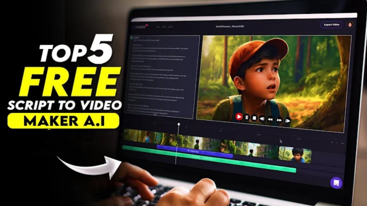 Top 5 Free AI Script To Video Makers | Convert Text to Video using AI