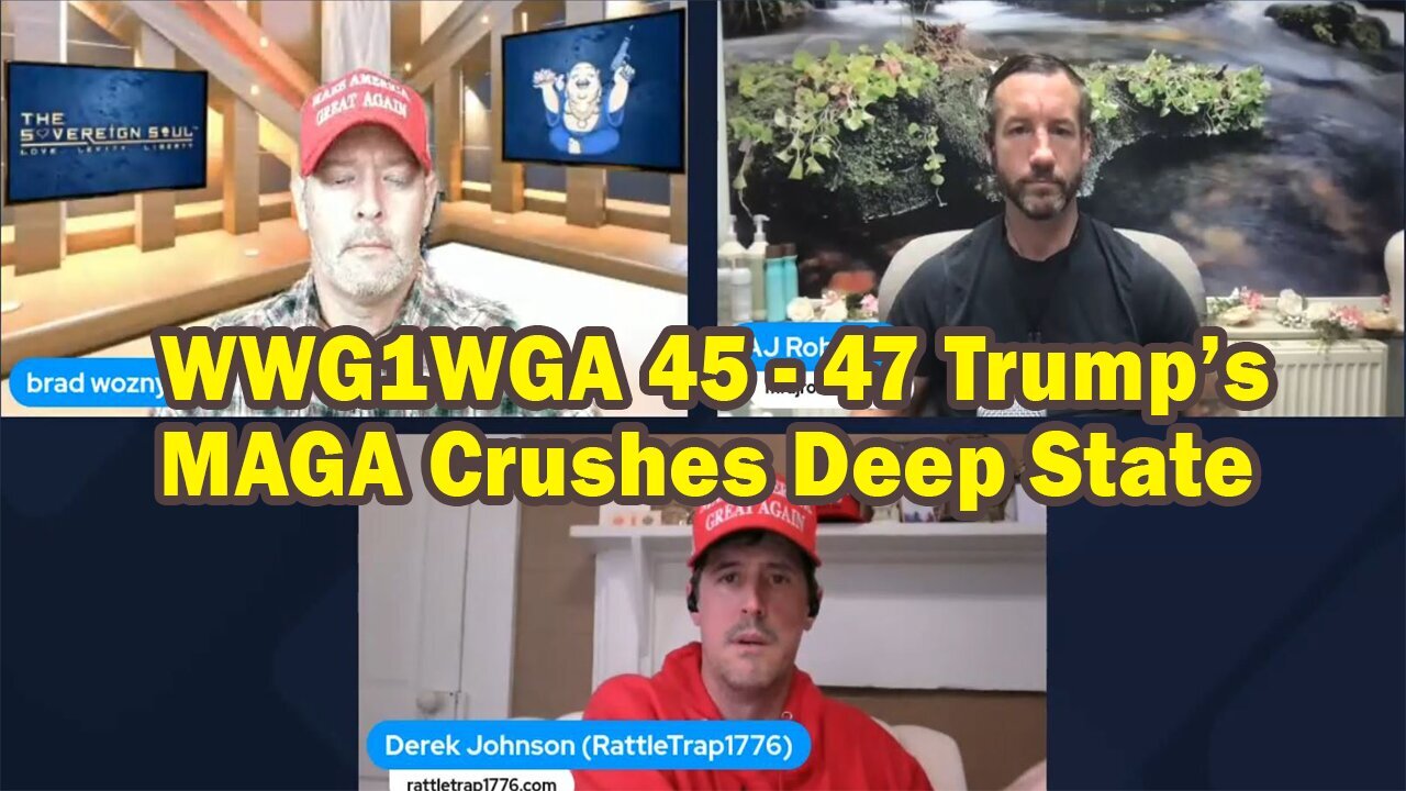 Derek Johnson, Brad Wozny & AJ Roberts Situation Update Nov 6- 'WWG1WGA 45—47 Trump’s