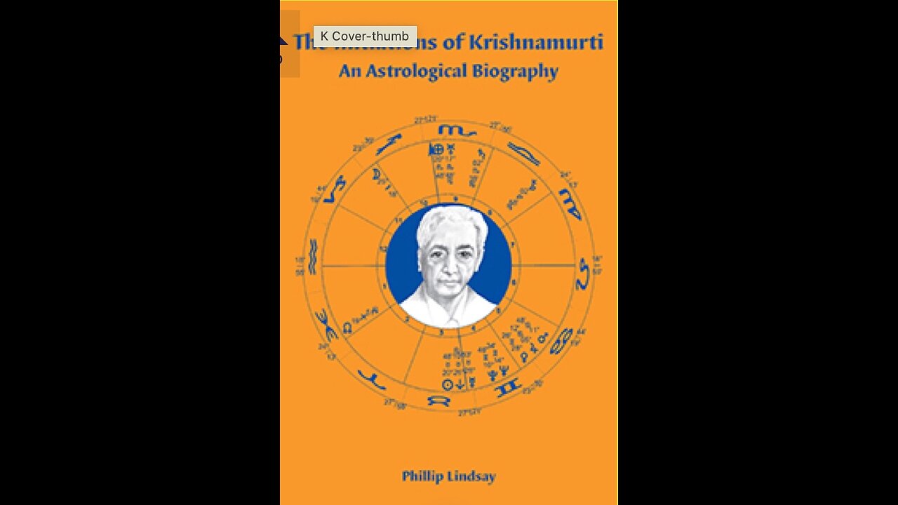 Esoteric Astrology of Krishnamurti