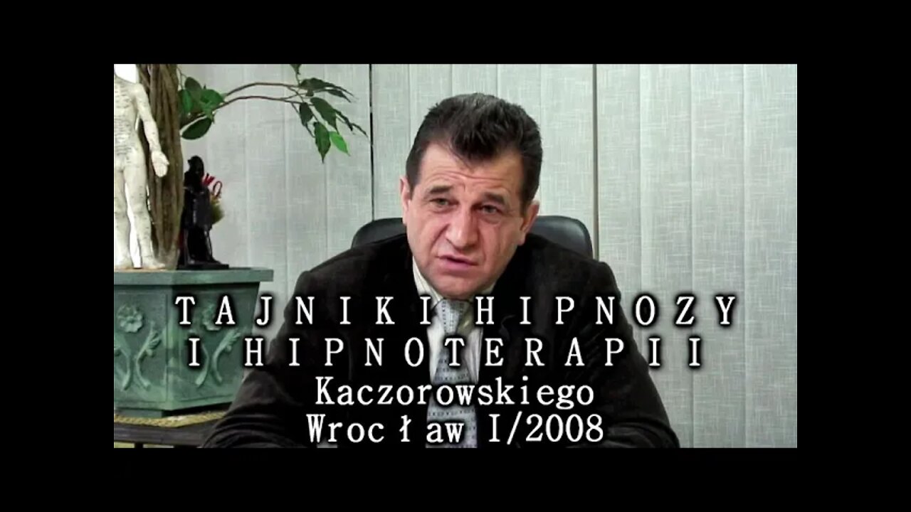 TAJNIKI HIPNOZY I HIPNOTERAPII - METODY PSYCHOLOGICZNO - TERAPEUTYCZNE CZĘSC 1 / 2005 © TV - IMAGO