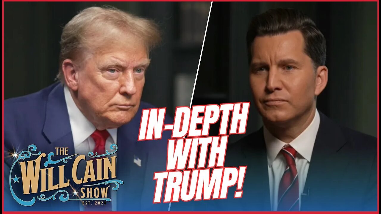 Will Cain EXCLUSIVE full interview with Former President Donald Trump!