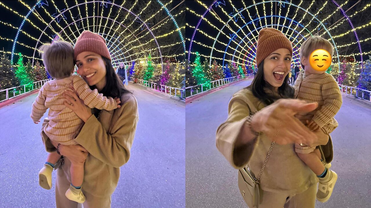 Freida Pinto Funny Moments With Her Son