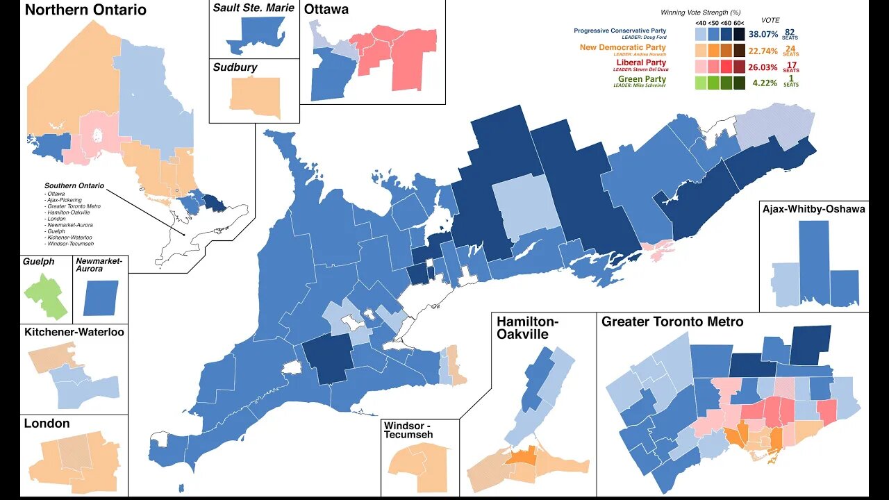 NDP rebound starts | Ontario Election Forecast (May 22 2022)