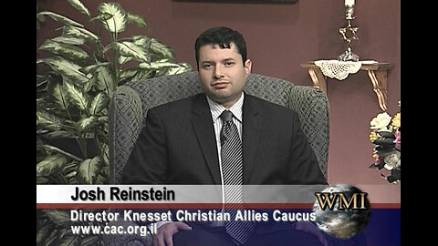 Josh Reinstein, Director of the Knesset Christian Allies Caucus (KCAC) in Jerusalem, Israel Part 1