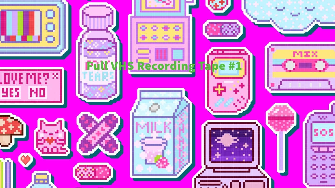 Full VHS Recording Tape #1