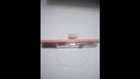 I Try to Draw A Manga Face (Upside Down) with a #2 Pencil and a Quick Click