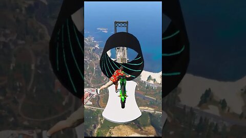 The Most INSANE Stunts On Mount Chiliad - GTA 5! #Shorts | TAFFY GAMING