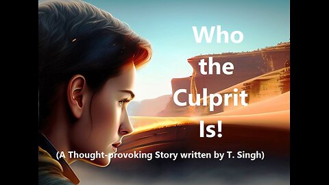 Who the Culprit Is! (A Thought-provoking Story written by T. Singh)