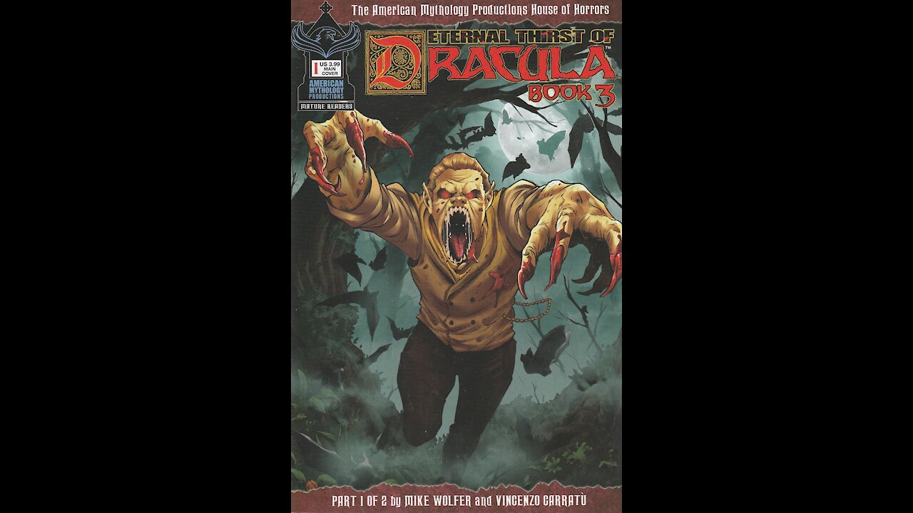 Eternal Thirst of Dracula, Book 3 -- Issue 1 (2020, American Mythology) Review