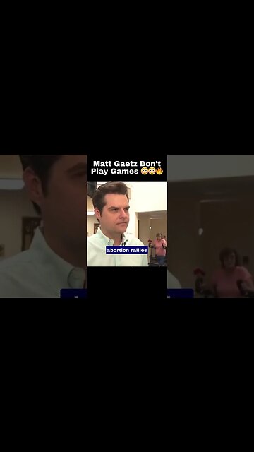 Matt Gaetz is a Different Type Of Politician 😳😂