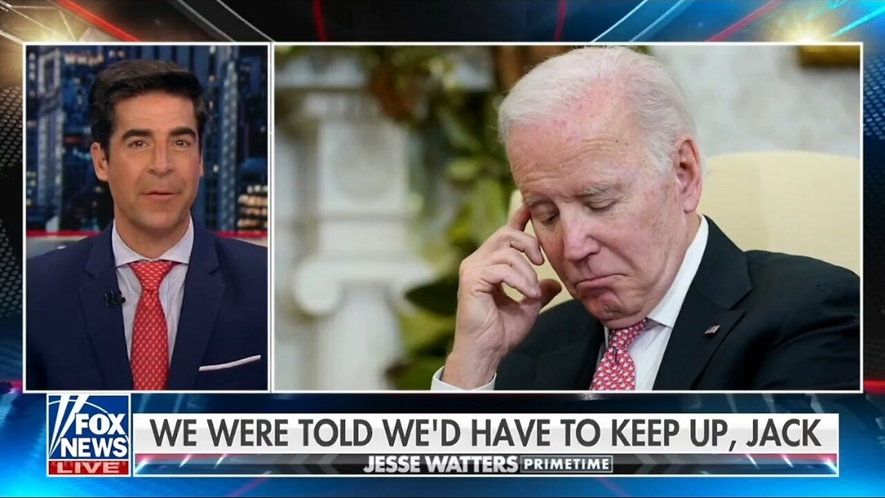 Watters: It's Even Worse Than It Looks For Biden