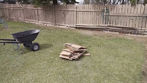 April 23, 2023 New area added to garden