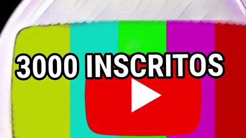 COMO EU CONSEGUI CHEGAR A 3000 INSCRITOS NO CANAL | OBRIGADO A TODOS