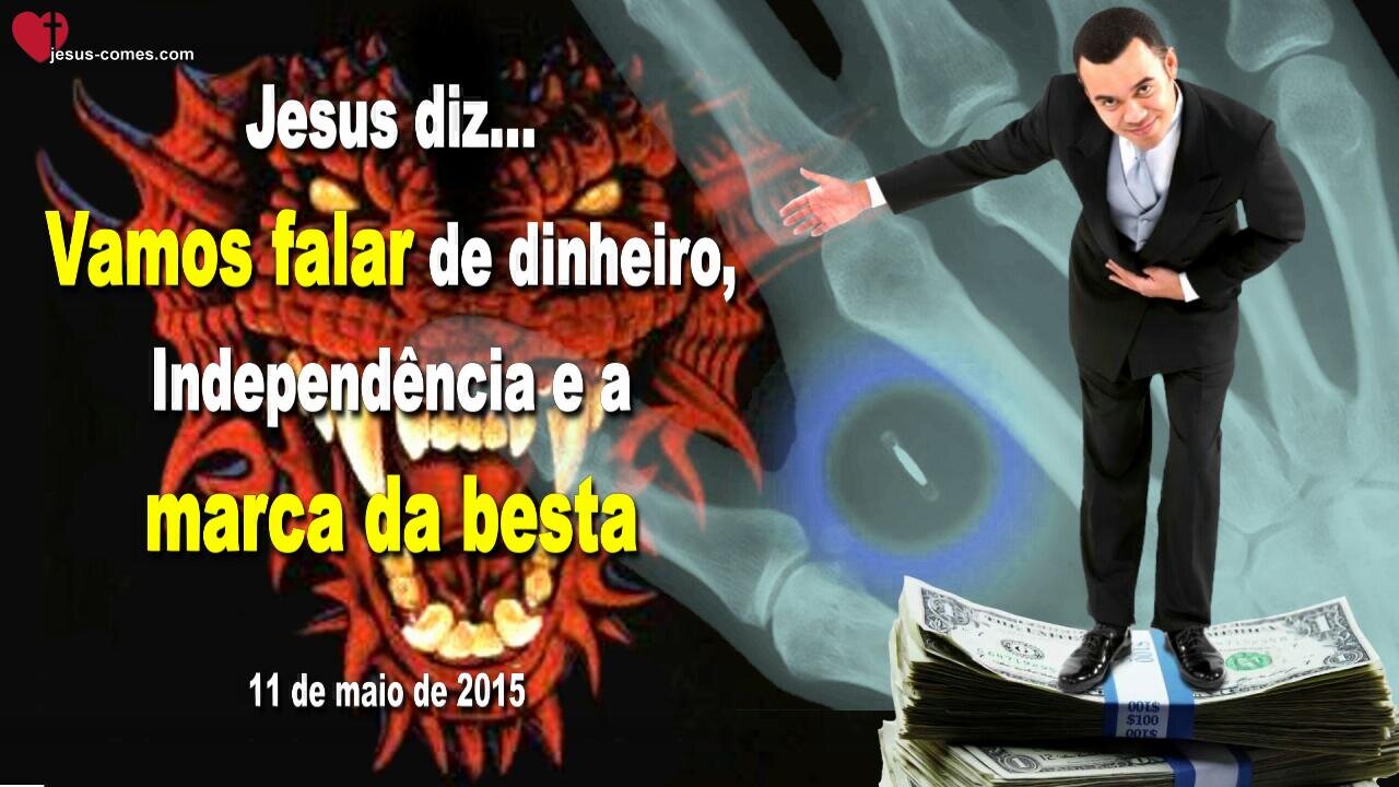 Vamos falar de dinheiro, Independência e a marca da besta ❤️ Letra de Amor de Jesus