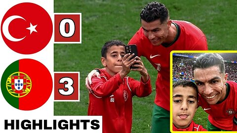 UEFA EURO 2024 - Turkiye vs Portugal 0-3 Extended Highlights