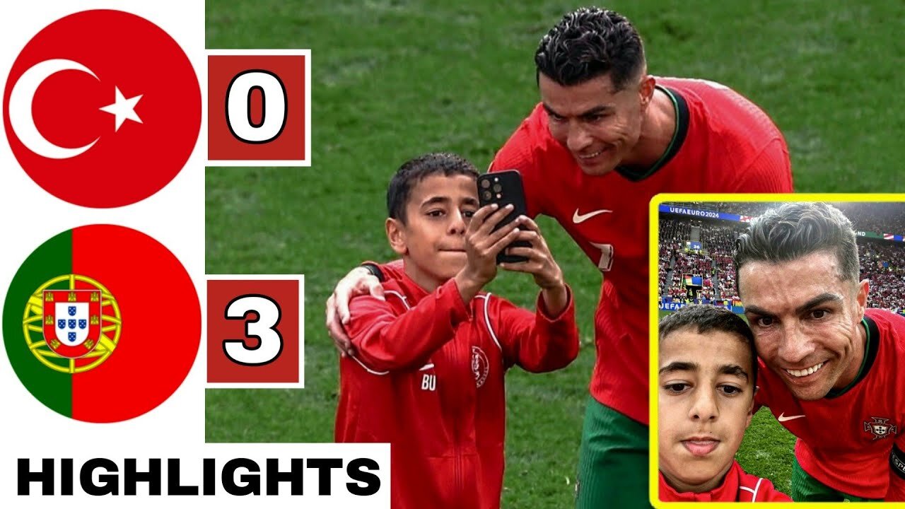 UEFA EURO 2024 - Turkiye vs Portugal 0-3 Extended Highlights