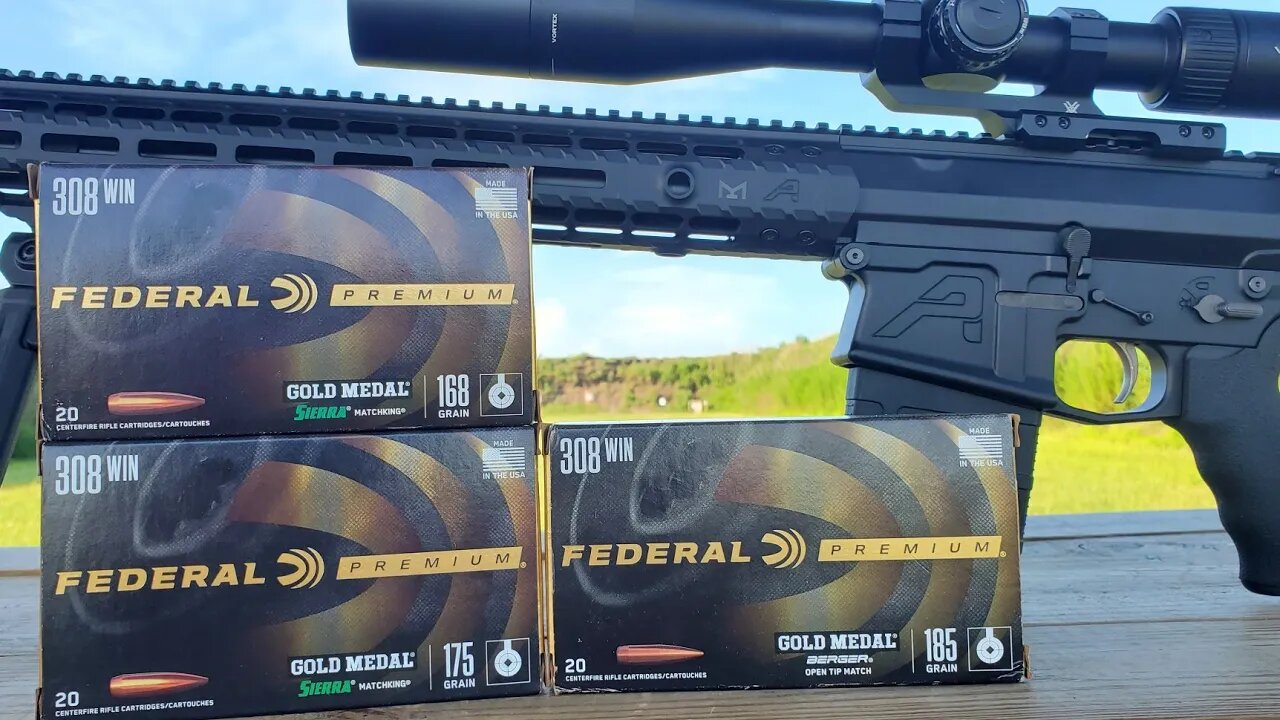 Quest for a Mile: Federal Match 168gr vs 175gr vs 185gr. Better than Norma?