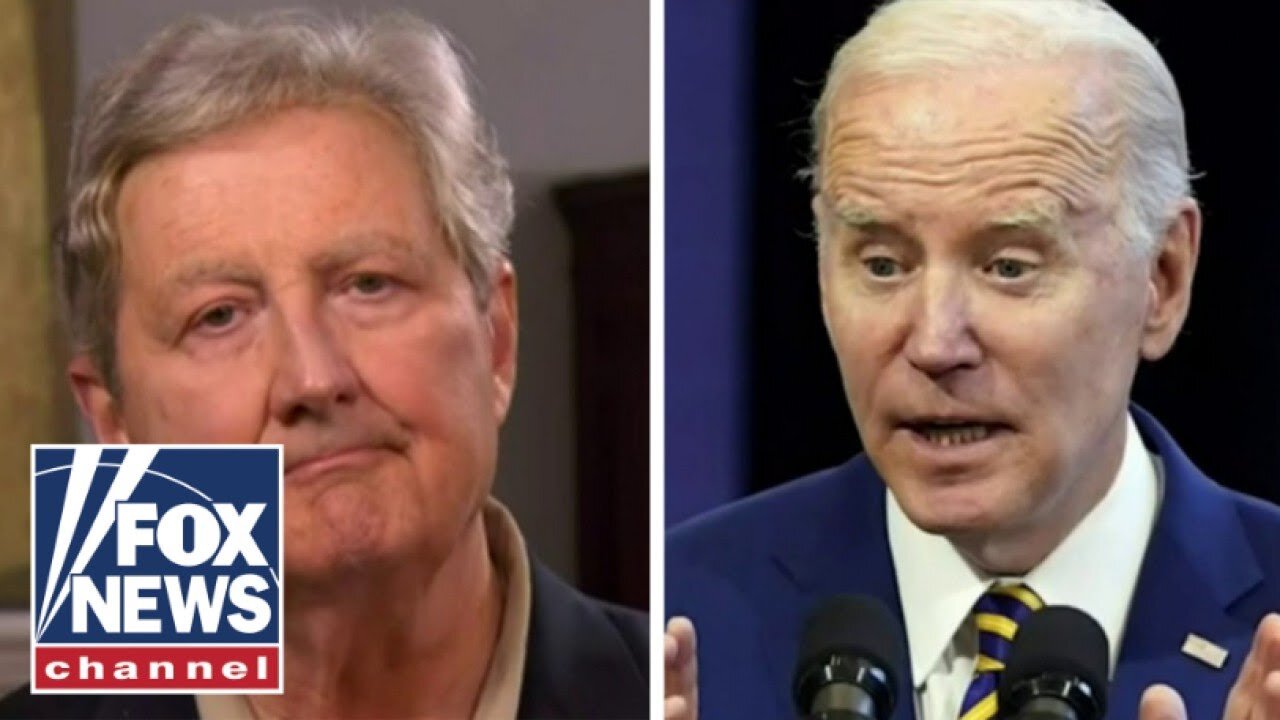 Fox News John Kennedy: Biden is like a 'hog on ice' when it comes to economics