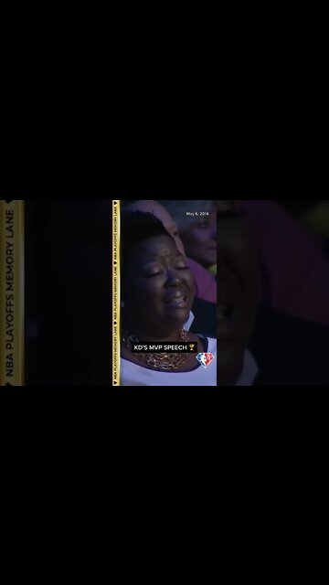 “You the REAL MVP ” On this day in 2014, Kevin Durant gave an emotional thank you to his mom in his