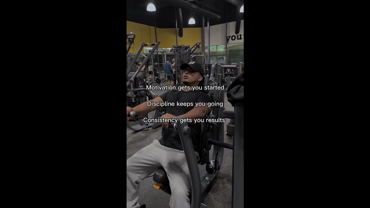 Consistency gets you results