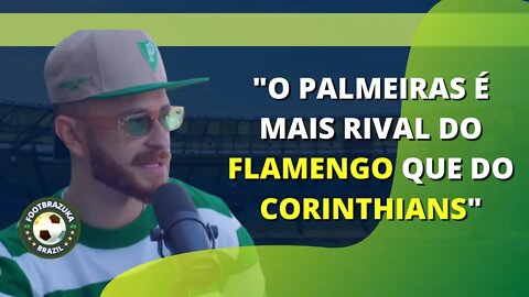 PARA O PALMEIRAS SER GRANDE IGUAL AO FLAMENGO FALTA...