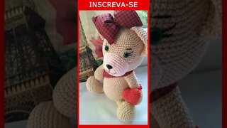 RECEITA COMPLETA AMIGURUMI GRATIS #SHORTS