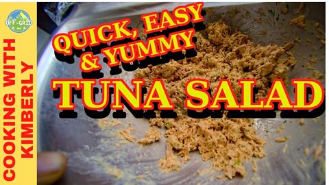 TUNA SALAD - Canned Tuna Recipe // Homestead Kitchen