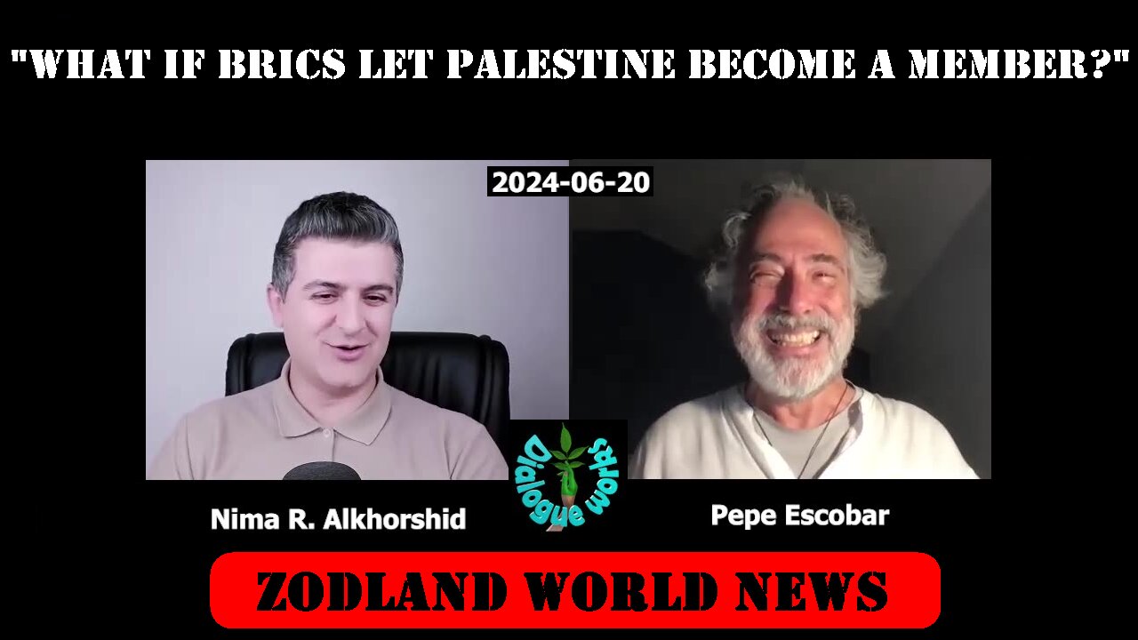 ►🚨▶ ⚡️⚡️🇮🇱⚔️🇵🇸 "What if BRICS let Palestine become a Member?"