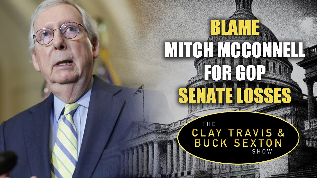 Blame Mitch McConnell for GOP Senate Losses