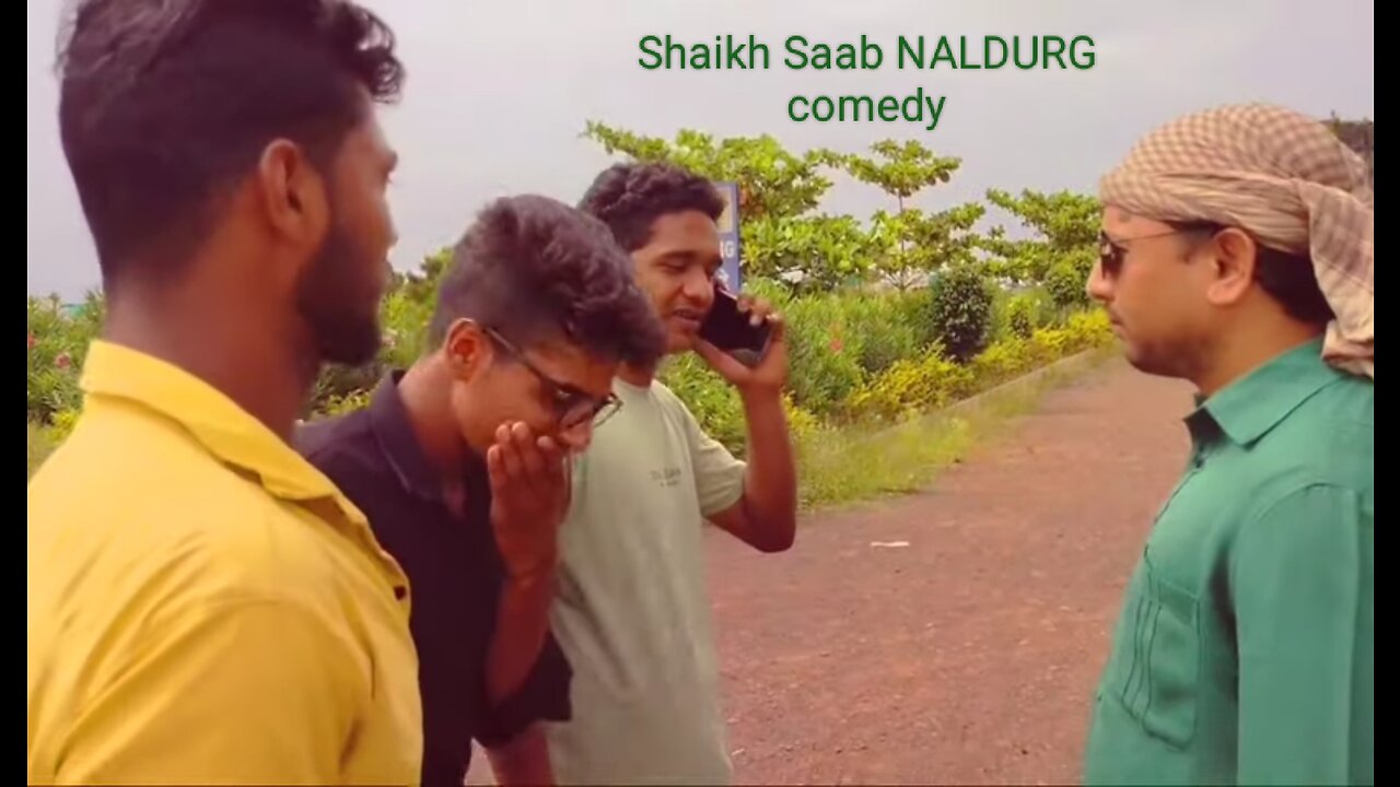 Shaikh Saab in NALDURG Comedy NALDURG